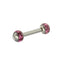 BRTH28 BARBELL WITH 2 BALLS-LUCIDO AAB CO..