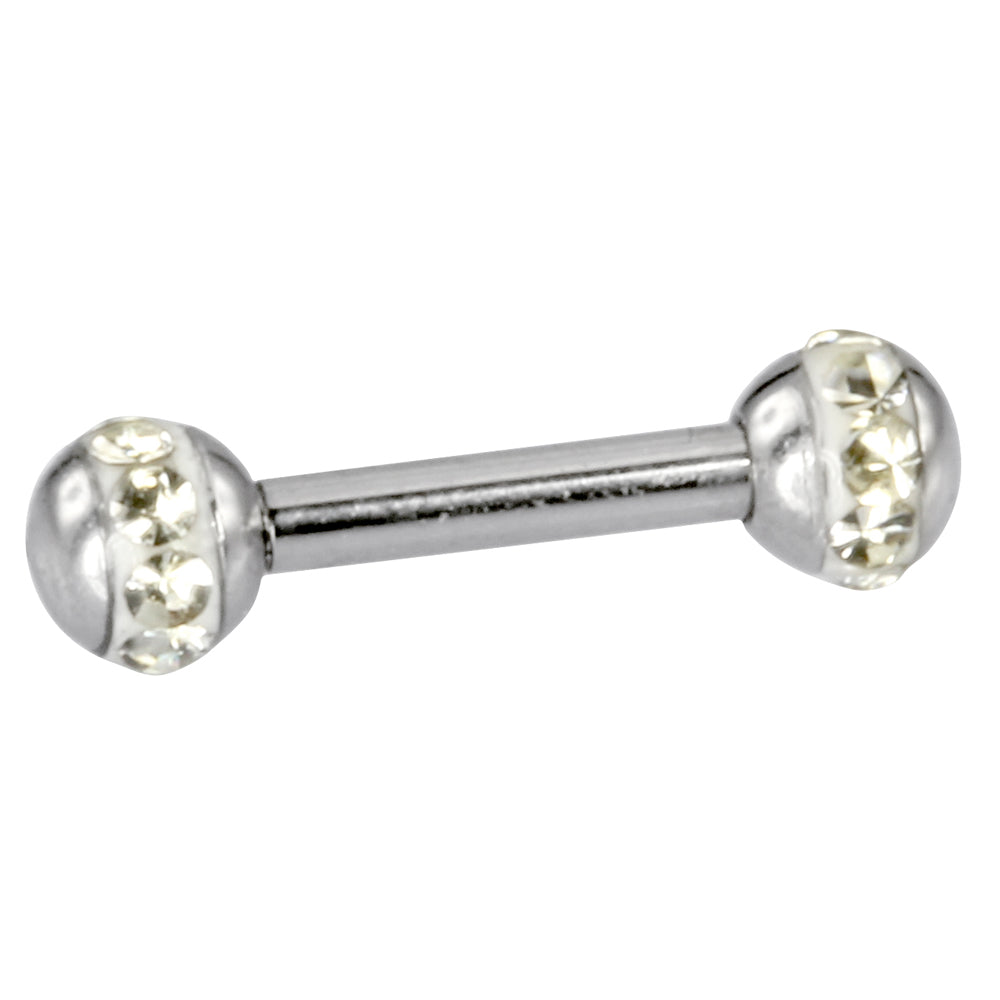 BRTH28 BARBELL WITH 2 BALLS-LUCIDO AAB CO..