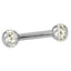 BRTH28 BARBELL WITH 2 BALLS-LUCIDO AAB CO..