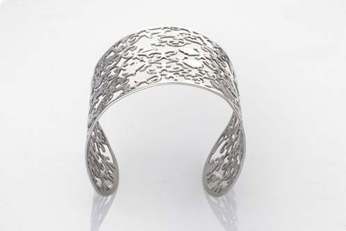 BSGLD03 STAINLESS STEEL BANGLE