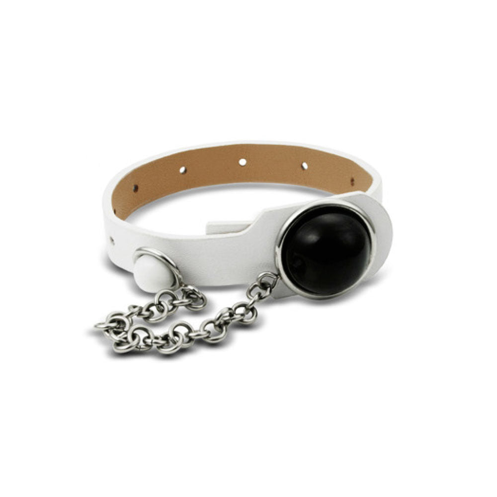 BSLD43 STAINLESS STEEL LEATHER AGATE AAB CO..