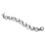 BSS138 STAINLESS STEEL BRACELET CZ