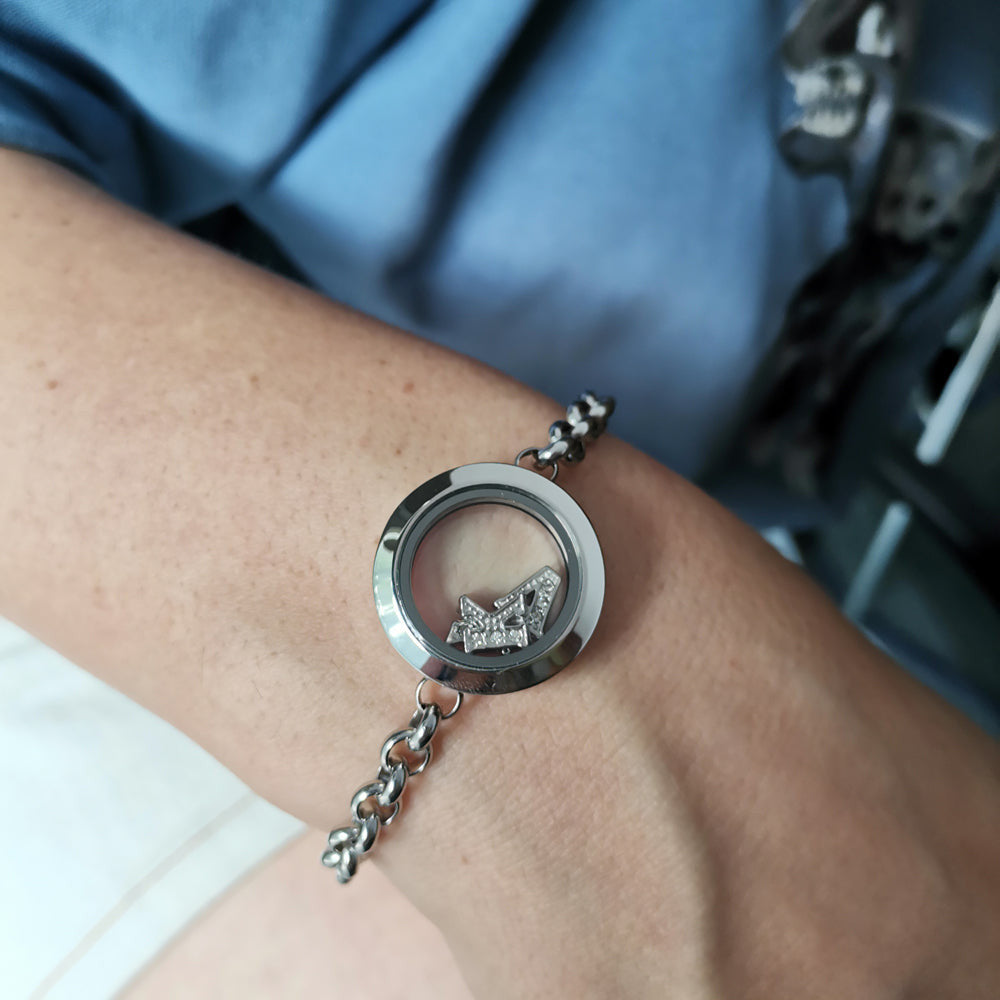 BSS490 STAINLESS STEEL BRACELET