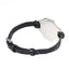 BSS550 STAINLESS STEEL LEATHER BRACELET AAB CO..