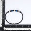 BSS640 STAINLESS STEEL LEATHER SILICON BRACELET AAB CO..