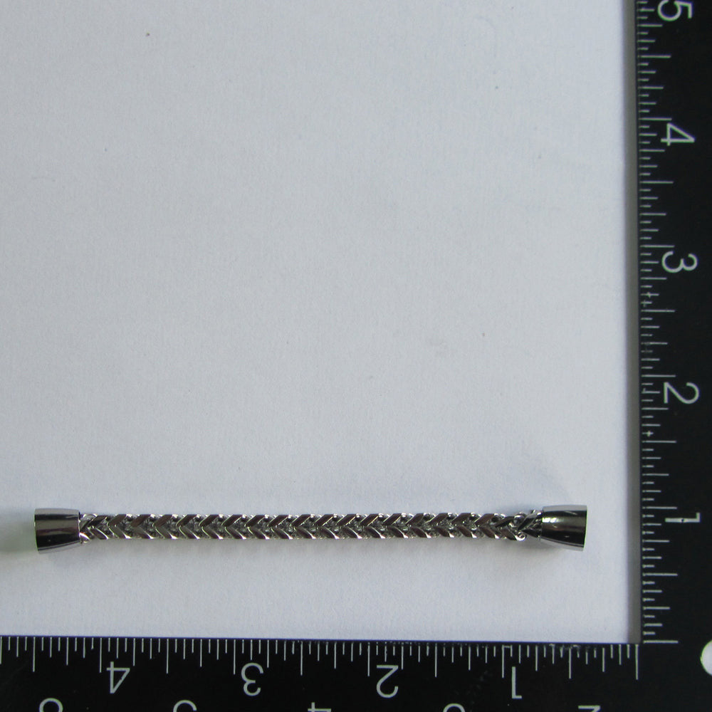 BSS677 STAINLESS STEEL HALF BRACELET AAB CO..
