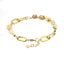 BSS857 STAINLESS STEEL BRACELET WITH NATURAL STONE AAB CO..