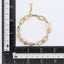 BSS857 STAINLESS STEEL BRACELET WITH NATURAL STONE AAB CO..