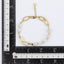BSS857 STAINLESS STEEL BRACELET WITH NATURAL STONE AAB CO..