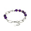 BSS857 STAINLESS STEEL BRACELET WITH NATURAL STONE AAB CO..