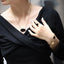 BSS859 STAINLESS STEEL BRACELET WITH EPOXY AAB CO..