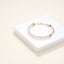 BSS880 STAINLESS STEEL BRACELET WITH SHELL PEARL AAB CO..
