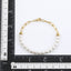 BSS880 STAINLESS STEEL BRACELET WITH SHELL PEARL AAB CO..