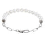 BSS880 STAINLESS STEEL BRACELET WITH SHELL PEARL