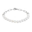 BSS880 STAINLESS STEEL BRACELET WITH SHELL PEARL AAB CO..
