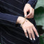 BSS884 STAINLESS STEEL BRACELET WITH SHELL PEARL AAB CO..