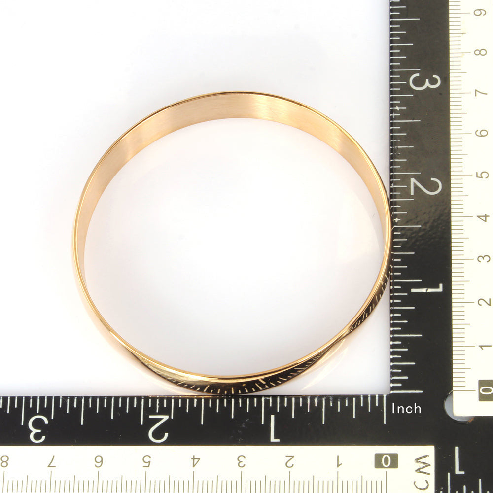 BSSG144 STAINLESS STEEL BANGLE