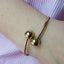 BSSG177 STAINLESS STEEL BANGLE WITH BALL