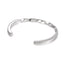 BSSG186 STAINLESS STEEL BANGLE WITH CASTING STONE EFFECT AAB CO..