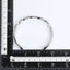 BSSG186 STAINLESS STEEL BANGLE WITH CASTING STONE EFFECT AAB CO..