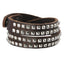 BST12  FASHION LEATHER BRACELET