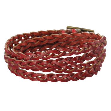 BST13  FASHION LEATHER BRACELET AAB CO..