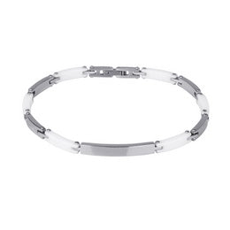 CBS03 STAINLESS STEEL BRACELET WITH CERAMIC AAB CO..
