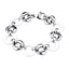 CBS14 STAINLESS STEEL BARCELET WITH CERAMIC