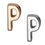CHARM P STAINLESS STEEL CHARM