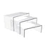 DAA75  ACRYL DISPLAY SHOW SHELF SET