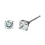 ESJ01 STAINLESS STEEL EAR STUDS CZ