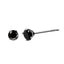 ESJ02 STAINLESS STEEL EAR STUDS CZ