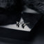 ESJ02 STAINLESS STEEL EAR STUDS CZ AAB CO..