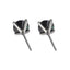 ESJ04 STAINLESS STEEL EAR STUDS CZ AAB CO..