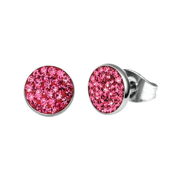 ESS134W/OEPOXY STAINLESS STEEL EARRING LUCIDO AAB CO..