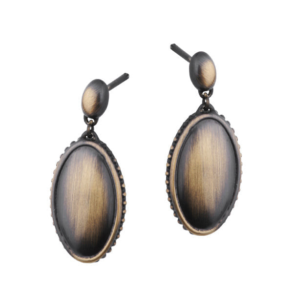 ESS178 STAINLESS STEEL EARRING PVD