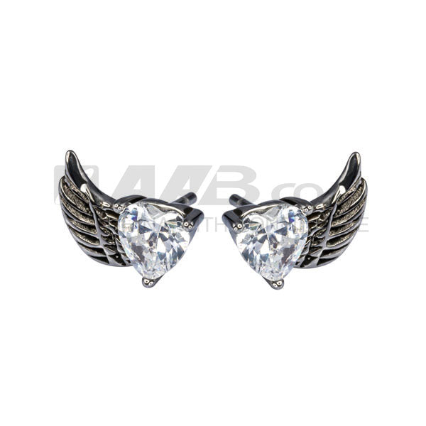 ESS298  STAINLESS STEEL EARRING AAB CO..