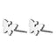 ESS38 STAINLESS STEEL EAR STUDS AAB CO..