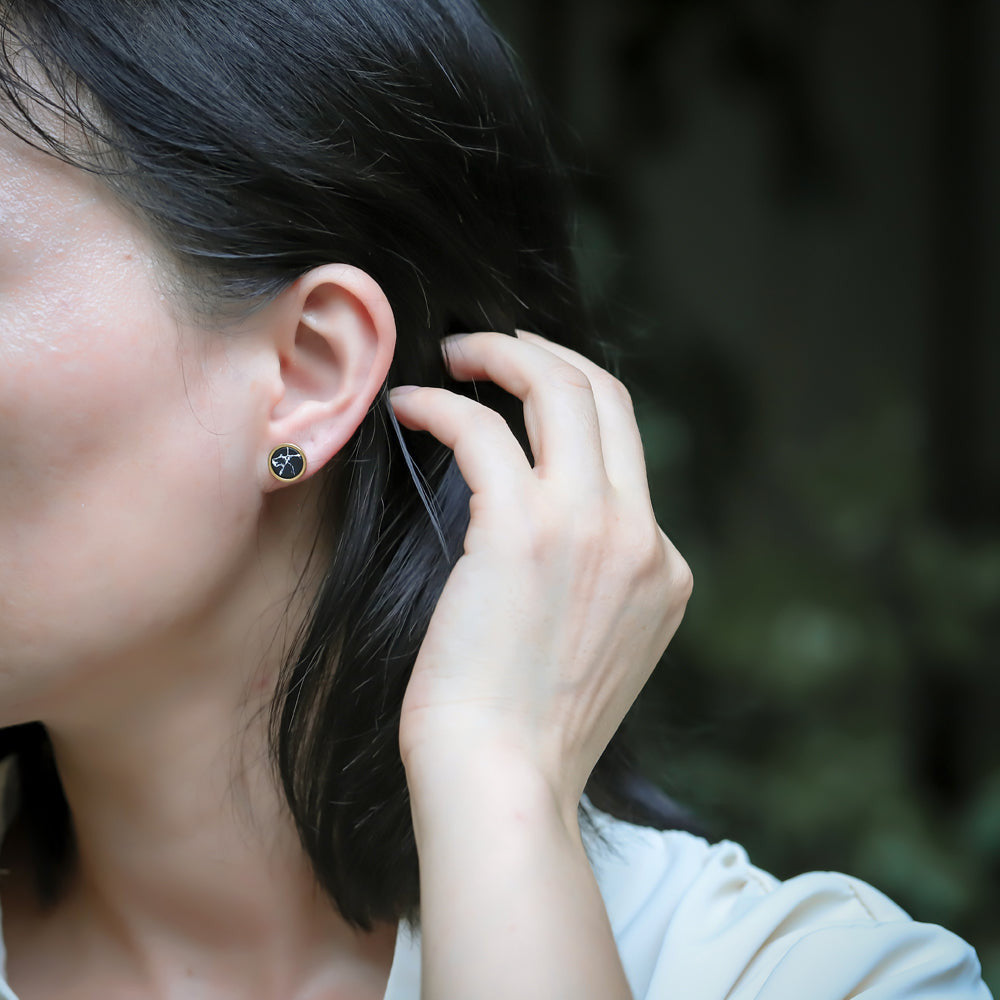 ESS458 STAINLESS STEEL EARRING AAB CO..