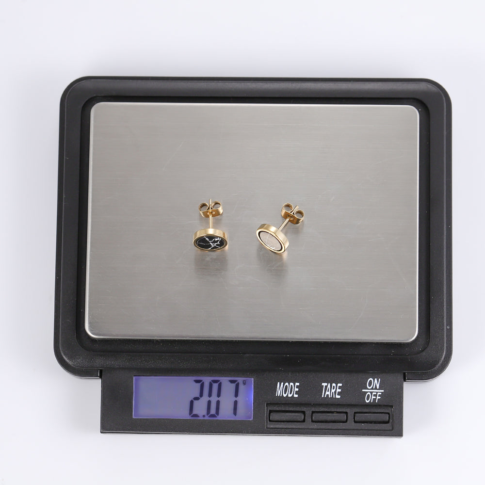 ESS458 STAINLESS STEEL EARRING AAB CO..