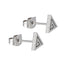 ESS48 STAINLESS STEEL EAR STUDS