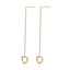 ESS641 STAINLESS STEEL EARRING WITH HEART