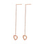 ESS641 STAINLESS STEEL EARRING WITH HEART