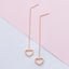 ESS641 STAINLESS STEEL EARRING WITH HEART