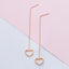 ESS641 STAINLESS STEEL EARRING WITH HEART