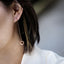 ESS641 STAINLESS STEEL EARRING WITH HEART