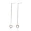 ESS641 STAINLESS STEEL EARRING WITH HEART