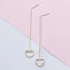 ESS641 STAINLESS STEEL EARRING WITH HEART