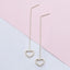 ESS641 STAINLESS STEEL EARRING WITH HEART AAB CO..
