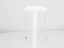 ESS642 STAINLESS STEEL EARRING WITH ROUND AAB CO..